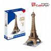 CubicFun 3D puzzle Eiffelova veža zlatá 35 ks