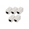 DIGITUS Digitus DN-93905-5 Chránené modulárne konektory CAT 6A 5 kusov Strieborné (DN-93905-5)
