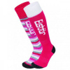 Dětské lyžařské ponožky EISBÄR JR COMFORT 2 PACK fuchsia 11266-04 velikost 35-38