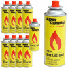 10 x plyn kartuša Alpen Camping 400 ml do sporáka na sporáky a horáky