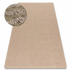 Dywany Łuszczów Koberec JUTE 3650 béžové linky - juta, plocho tkaný, strapce 60x100 cm