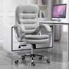 Goleto Čalúnené ergonomické kreslo | sivá
