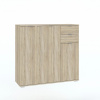 Casarredo EASY kombinovaná komoda vysoká 3D2S, dub Sonoma