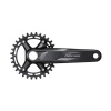 Stred SHIMANO Deore M5100 175mm 32z. 10/11-k. čierny dvojdielny bez ložísk