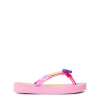 Havaianas Hav. Kids Slim Glitter Trendy Pink Flip Flops Unisex Pink Lemonade 7C