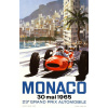Plagát, Obraz - Promoting the Monaco Grand Prix, 26.7 × 40 cm