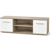 Halmar TV stolík Lima RTV1 - dub sonoma / biely lesk