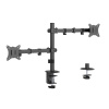 Držiak na monitor GEMBIRD MA-D2-03 17-32 palcov čierny (MA-D2-03)