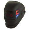Dedra DES001 Svářecí helma, černá, průhled: 95x36mm