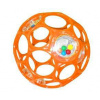 Bright Starts Loptička OBALL RATTLE s hrkálkou 10 cm Oranžová