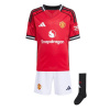 adidas Manchester United Home Minikit Infants Red 5-6 Years