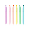 Zvýrazňovač EASY FLASH PASTEL moderný tvar 6ks