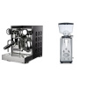 Rocket Espresso Appartamento TCA, black/black + ECM S-Automatik 64