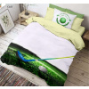 Kvalitex 3D bavlnené obliečky Golf 140x200, 70x90 cm