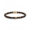 Rebel & Rose Bracelet Who's afraid of the Tiger RR-60099-G-S ladies