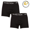 2PACK pánske boxerky Pietro Filipi balls holder čierne (2BCL002) XXL