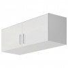 Carryhome NADSTAVEC NA SKRIŇU, biela, biela s vysokým leskom, 91/39/54 cm - Skrine - 000380117504