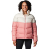 Columbia PUFFECT™ II COLORBLOCK JACKET Dámska zimná bunda, ružová, XS