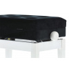 GEWA Piano stolička Deluxe Compartment BK/WH