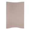 CEBA BABY Prebaľovacia podložka 2-hranná mäkká (48x70) Cosy Caro koralová