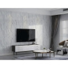 Samolepiaci PVC panel Mramor obklad na stenu sivý 120 x 180 cm