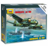 Zvezda Wargames (WWII) German Bomber Junkers Ju 88 A-4 Model Set lietadla 1:200, 20 dielov (***SKLADOM***POPIS PRIPRAVUJEME***)