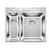 Blanco 526132 Solis 340/180 IF/A InFino Nerezový drez s vaničkou bez odkvapkávača s excentrickým ovládaním, 48,5x50cm, 526132