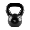 Kettlebell pokrytý vinylem HMS KNV12 12 kg, černý