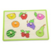 Viga Drevená vkladačka - ovocie