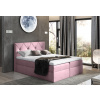 Supermobel Čalúnená posteľ boxspring CRYSTAL + topper, 160x200, fancy 63