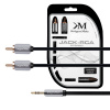 Kábel Kruger&matz KM0309 minijack (3,5 mm) - 2x RCA (cinch) 1 m