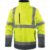 Delta Plus TRACK Reflexná nepremokavá parka žltá/šedá 3XL