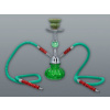 Fajka vodná SHISHA 31cm/2 zelená
