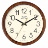 Nástenné hodiny JVD hnedé 22cm