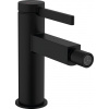 Hansgrohe Finoris - Bidetová batéria s výpustom Push-Open, matná čierna 76200670