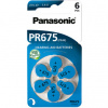 Panasonic baterie do naslouchadel 6ks PR675(PR44)