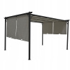 Pavilón, prístrešok - Altana Grindi kov 390 x 290 x 230 cm (Terasová záhradná pergola OCEL šedá 3x4m)