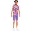 DWK44 Bábika Ken Barbie chlapec brunet s bradou HRH26