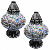 Svietnik, lampáš - Sviečka sviečky Lanterns guľka max farebné sklo, 2 ks (Svietnik, lampáš - Sviečka sviečky Lanterns guľka max farebné sklo, 2 ks)