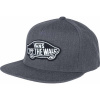 Vans MN CLASSIC PATCH SNAPBACK tmavo sivá,biela Pánska šiltovka UNI