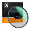 K&F Concept K&F 43MM C Series Black Mist Filter 1/8, Ultra-thin multilayer Green Coating