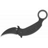 FOX knives FX-826 PIKAL taktický vreckový nôž - karambit 6 cm, celočierna, G10
