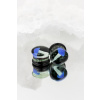 Sklenený plug s hubou Veľkosť: 12 mm