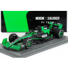 Sauber F1 C44 Team Stake Kick N°77 Abu Dhabi GP 2024 Valtteri Bottas 1:43 Spark Model zelená čierna