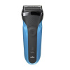 Braun Series 3 310BT Planžetový holicí strojek Zastřihovač Černá, Modrá