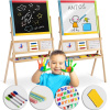 Veľká magnetická/kriedová tabuľa Ricokids 780100 - viacfarebná