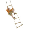 KBT KBT drevený detský lanový rebrík 6-P, 2,1 m, PP2,5