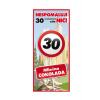 Mliečna čokoláda 100g – Všetko najlepšie k 30.narodeninám (BC 124019)