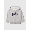 GAP Baby mikina s logom Sivá 2YRS