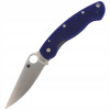 Nôž Spyderco Military G-10 Dark Blue (C36GPDBL)
